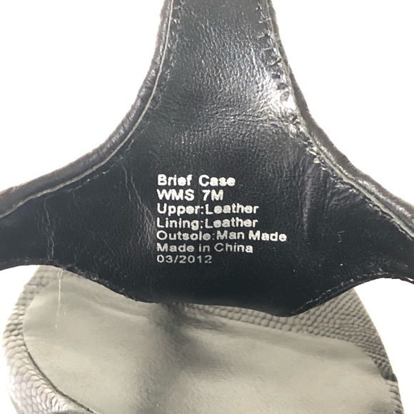 SOLD! Kenneth Cole Leather/Sequin Strappy Heels- 7M - Picture 7 of 7